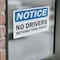 Signmission OSHA Notice Decal - No Drivers Beyond This Point OSHA Notice Sign, Vinyl Decal, 14in x 10in, 2PK OS-2PACK-NS-D-1014-L-19551 - alternate 3